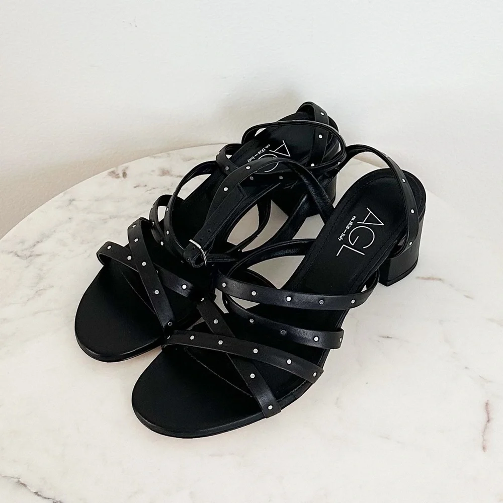 AGL NEW Barbara Ankle Strap Sandals Size 10.5